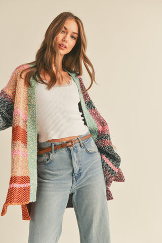 Colorful Comfort Cardigan