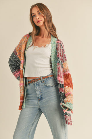 Colorful Comfort Cardigan