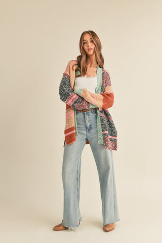 Colorful Comfort Cardigan