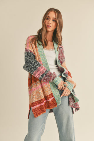 Colorful Comfort Cardigan