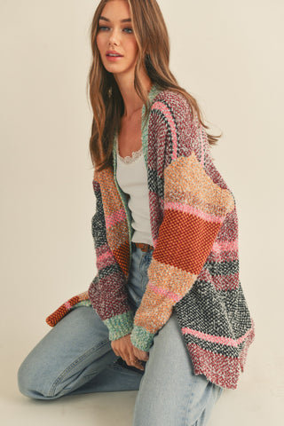 Colorful Comfort Cardigan