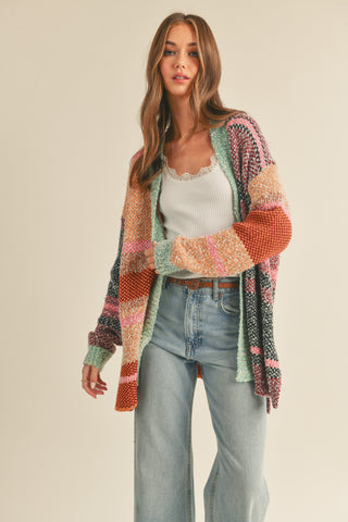 Colorful Comfort Cardigan