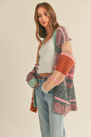 Colorful Comfort Cardigan