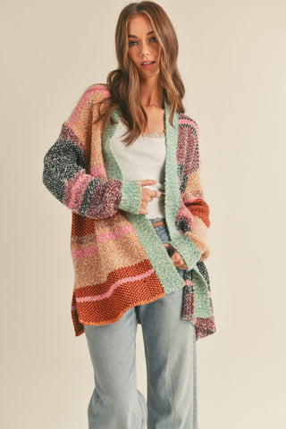 Colorful Comfort Cardigan