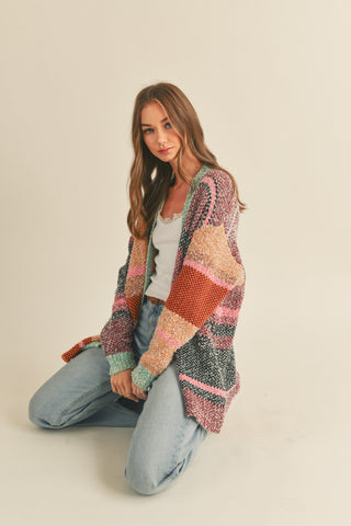 Colorful Comfort Cardigan