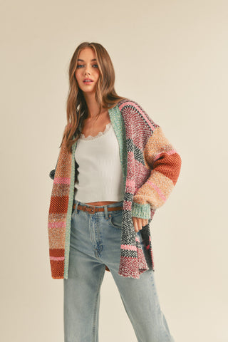 Colorful Comfort Cardigan