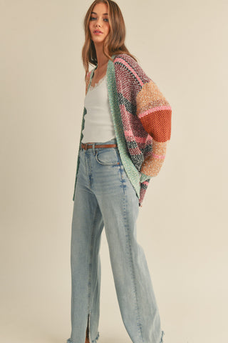 Colorful Comfort Cardigan