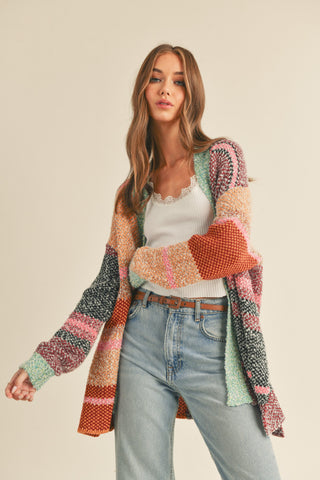 Colorful Comfort Cardigan