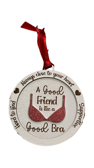 Bestie Bra Ornament