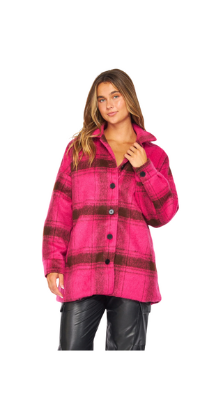 Flannel Flair Oversized Shacket