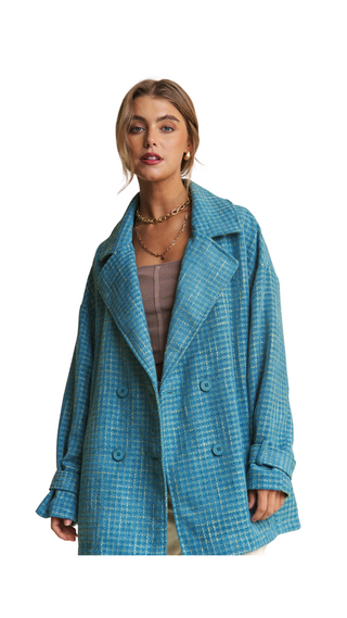 Tweed Trendsetter Oversized Coat