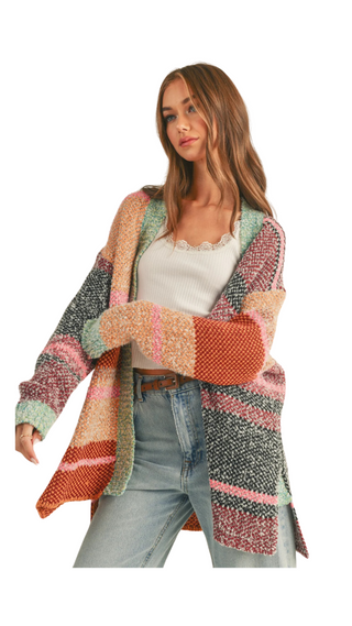 Colorful Comfort Cardigan