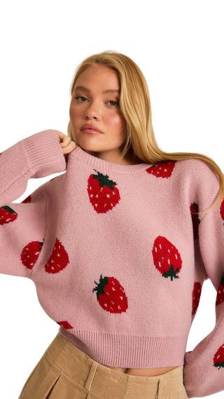 Berry Good Vibes Sweater