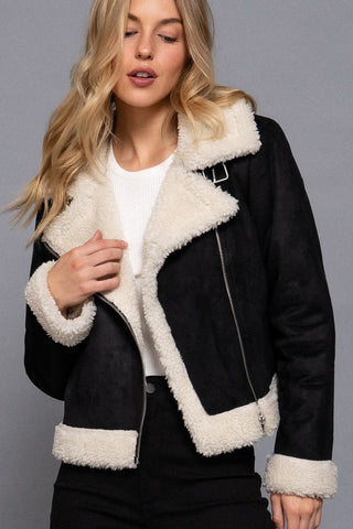 Soft Luxe Faux Shearling Jacket