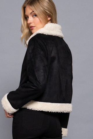 Soft Luxe Faux Shearling Jacket