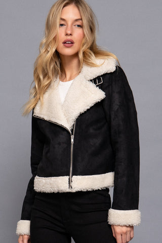 Soft Luxe Faux Shearling Jacket