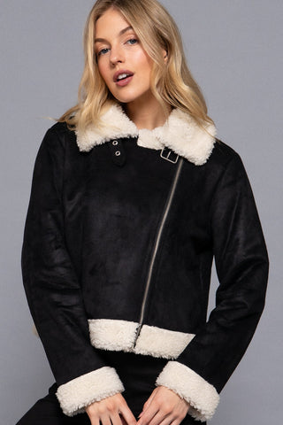 Soft Luxe Faux Shearling Jacket