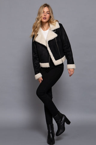 Soft Luxe Faux Shearling Jacket