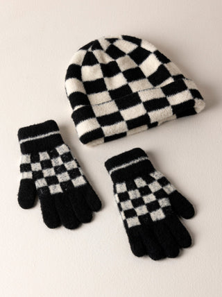 Checkerboard Chill Beanie