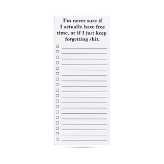 Cheeky Checklist Notepad