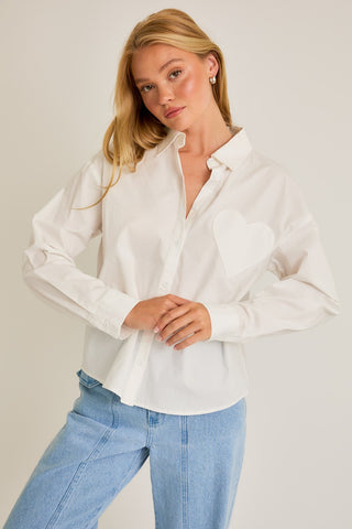 Love Note Button-Up