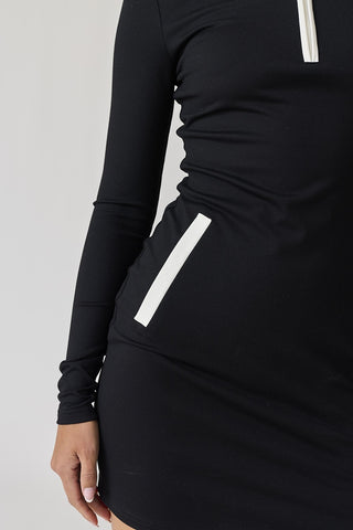 Sport Luxe Zip Dress