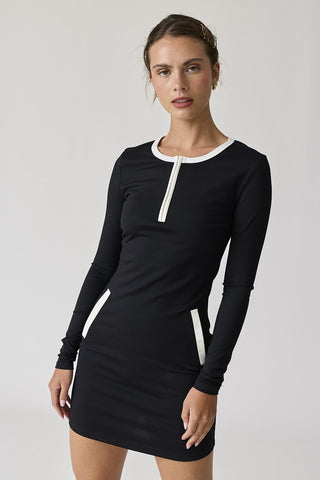 Sport Luxe Zip Dress