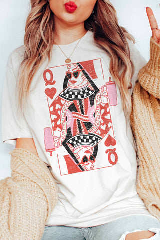 Queen of Hearts Tee