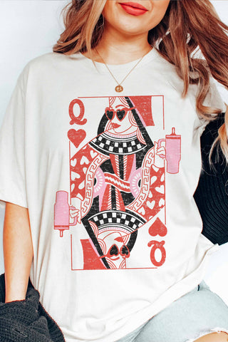 Queen of Hearts Tee