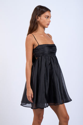 Bow-Back Swing Dress