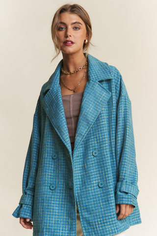 Tweed Trendsetter Oversized Coat