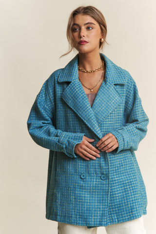 Tweed Trendsetter Oversized Coat