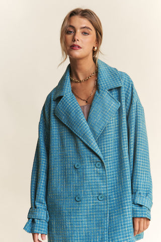 Tweed Trendsetter Oversized Coat