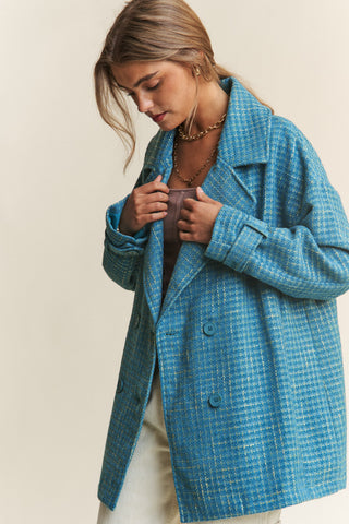 Tweed Trendsetter Oversized Coat