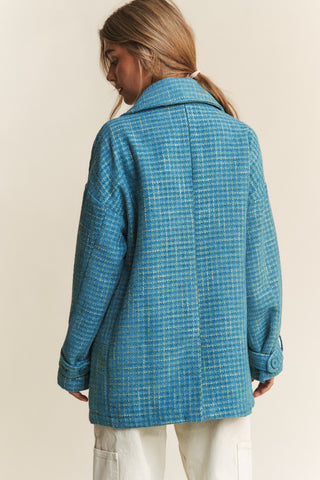 Tweed Trendsetter Oversized Coat